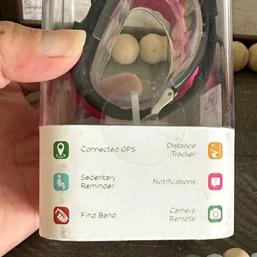 Dual Color Activity Tracker - Pink and Black